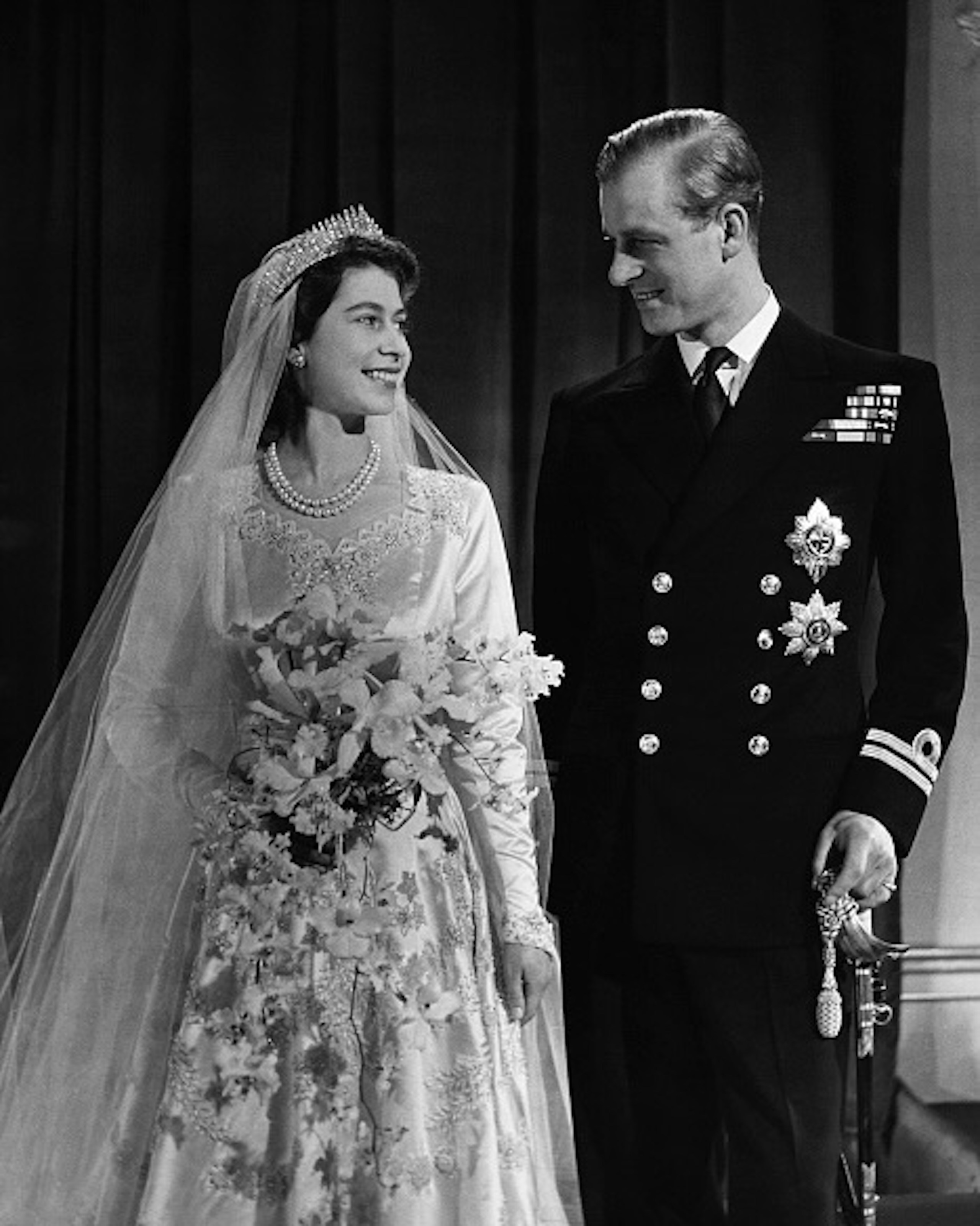Queen Elizabeth II’s Wedding Day Tiara: Queen Mary’s Fringe