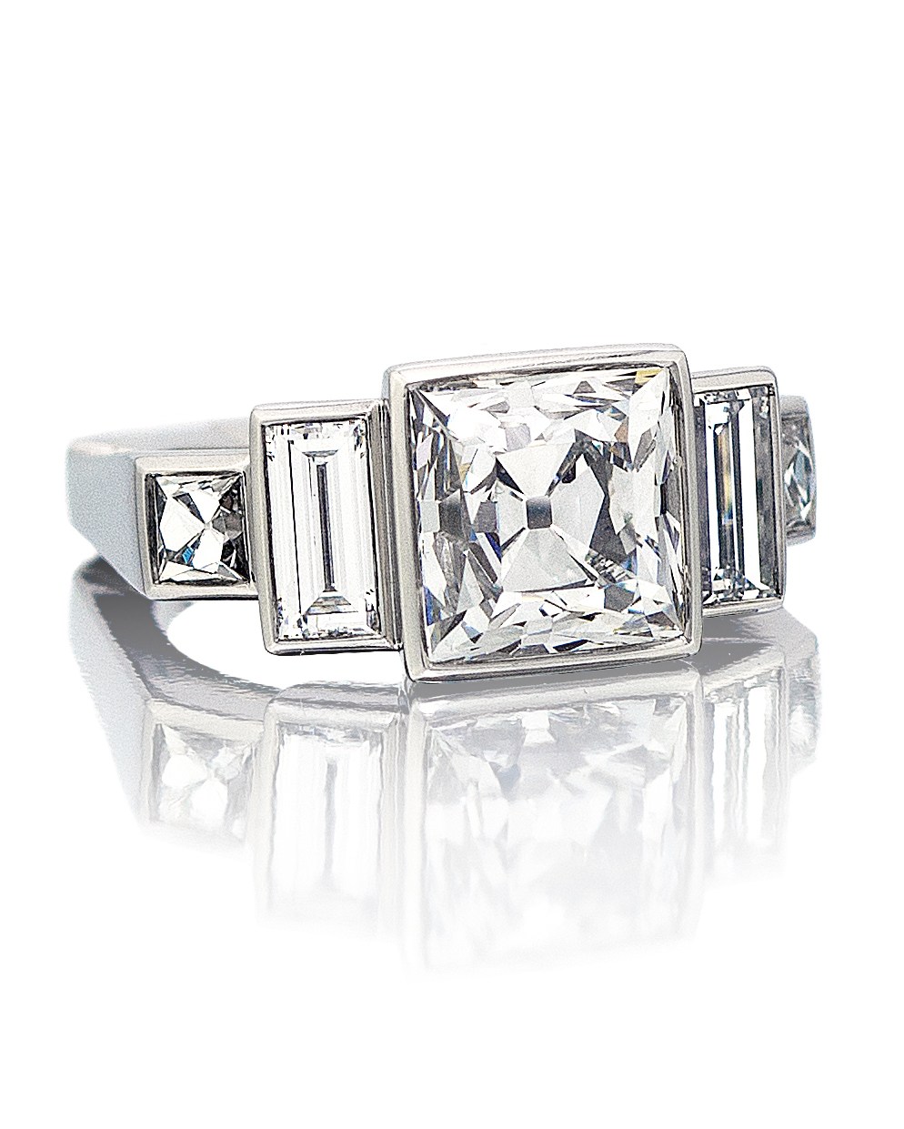 art deco engagement rings