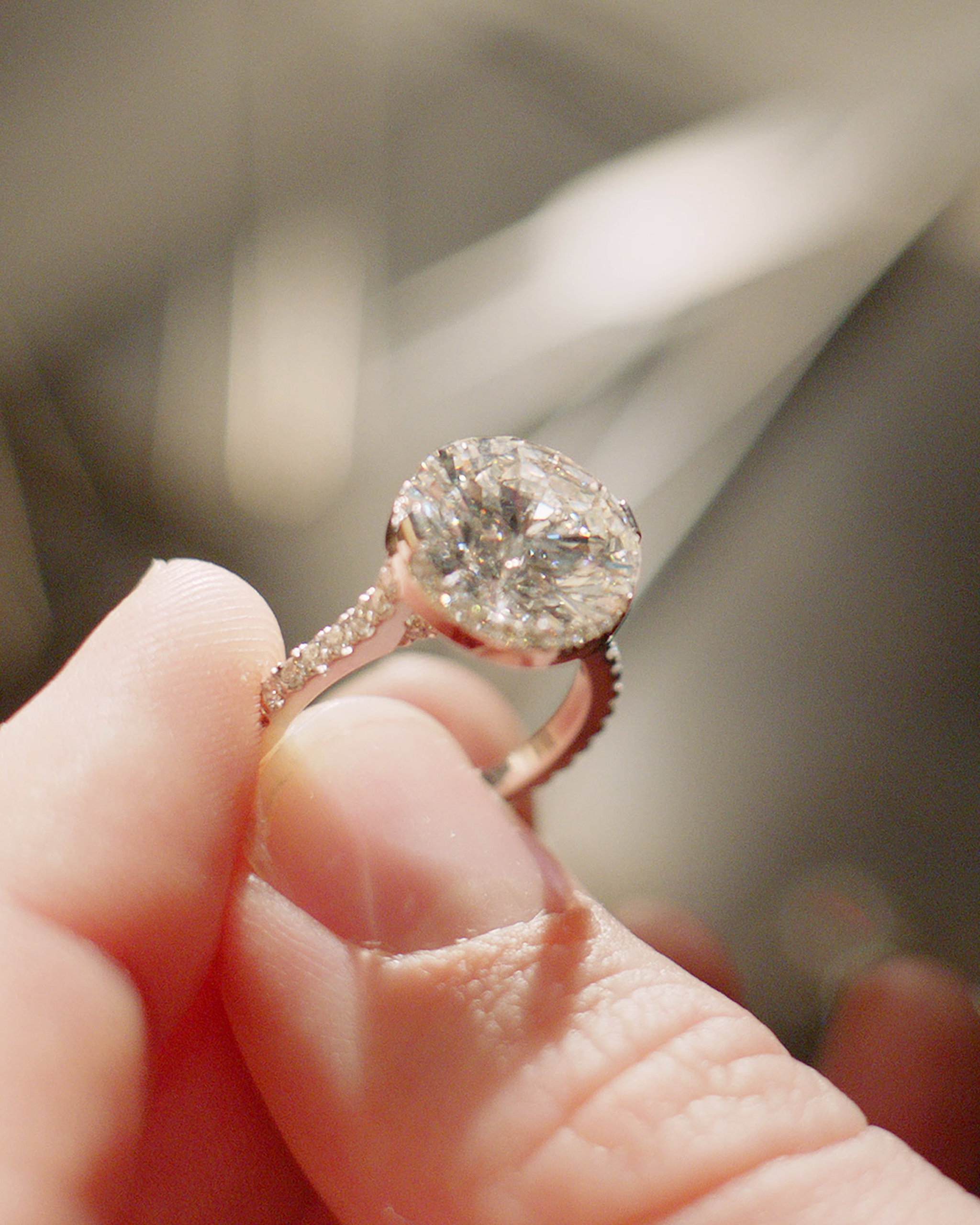 The story of a natural diamond - editorial image