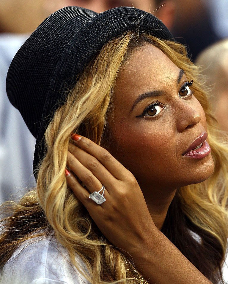 Beyonce - Best Celebrity Engagement Rings of All Time