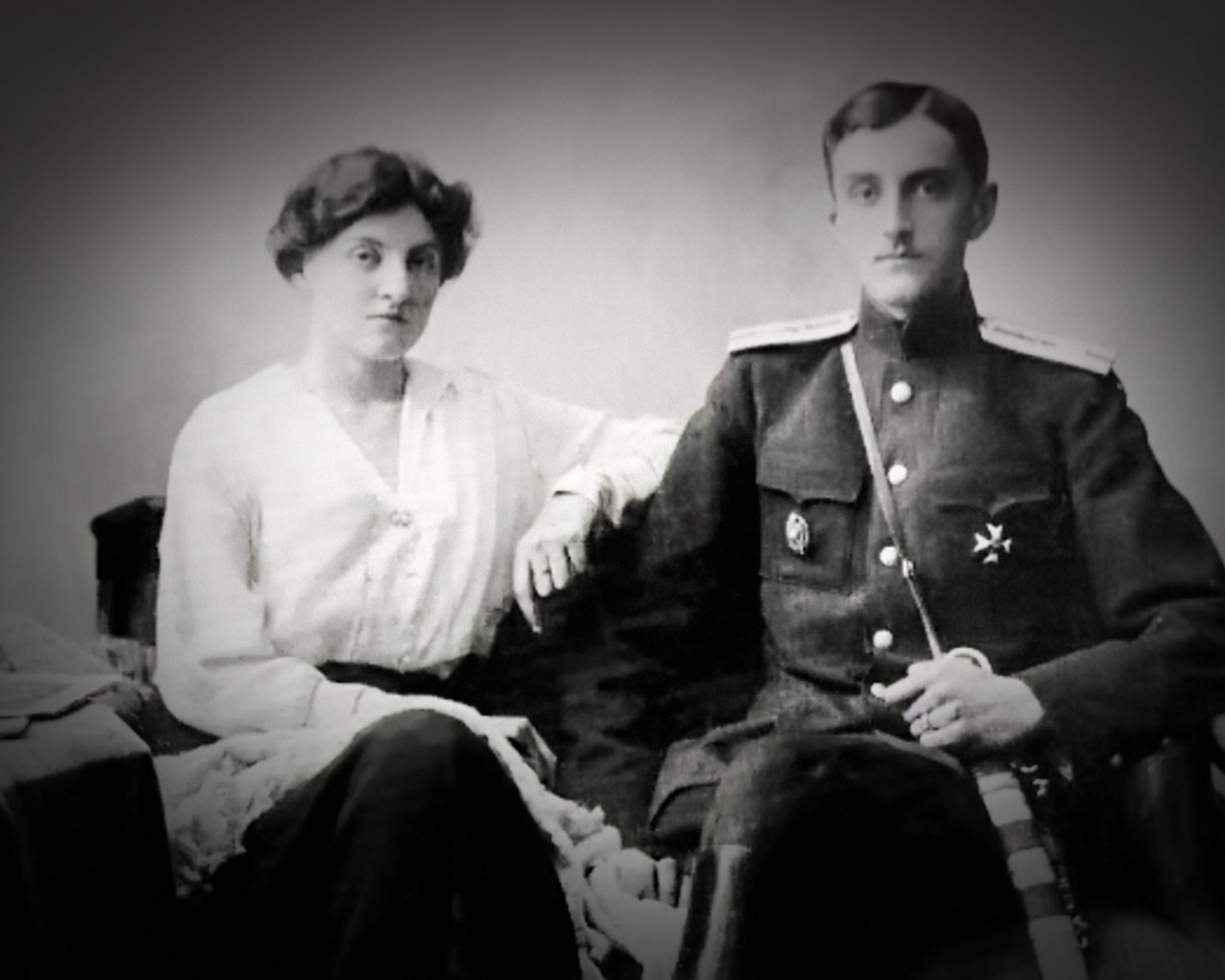 Princess Irina Nikolaïevna Orlova and her brother
