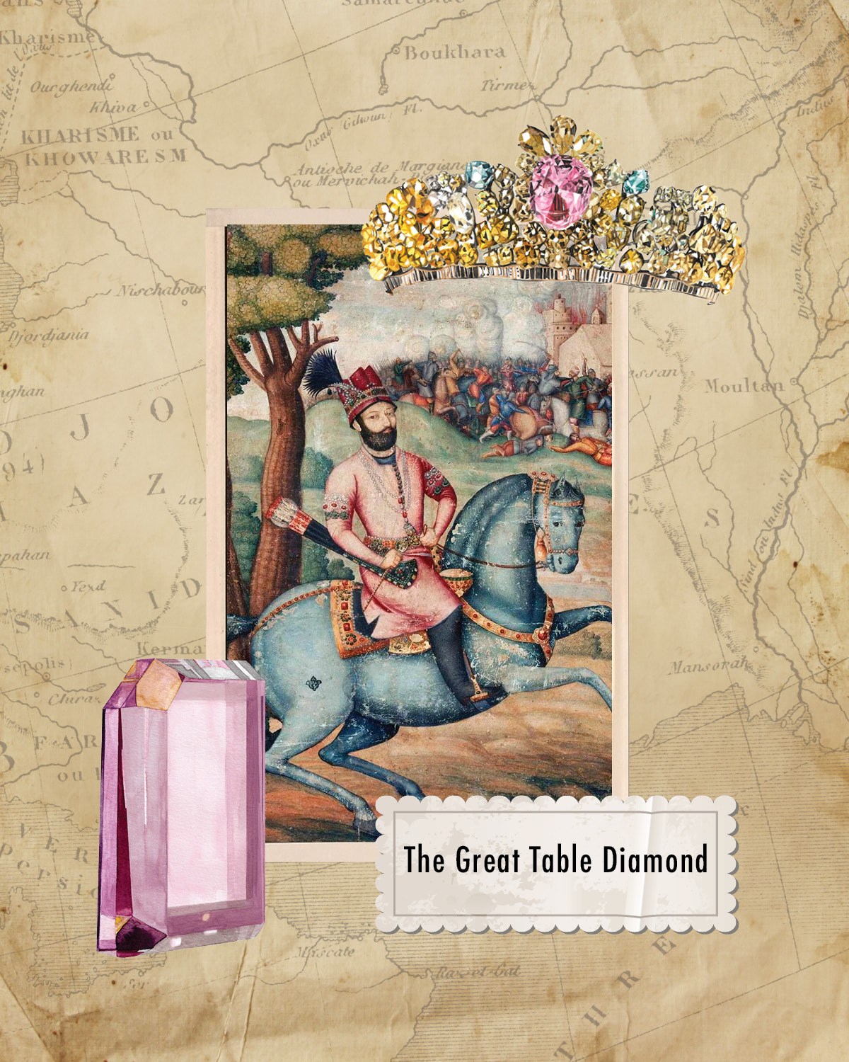 From Golconda to Persia: The Legend of The Great Table Diamond