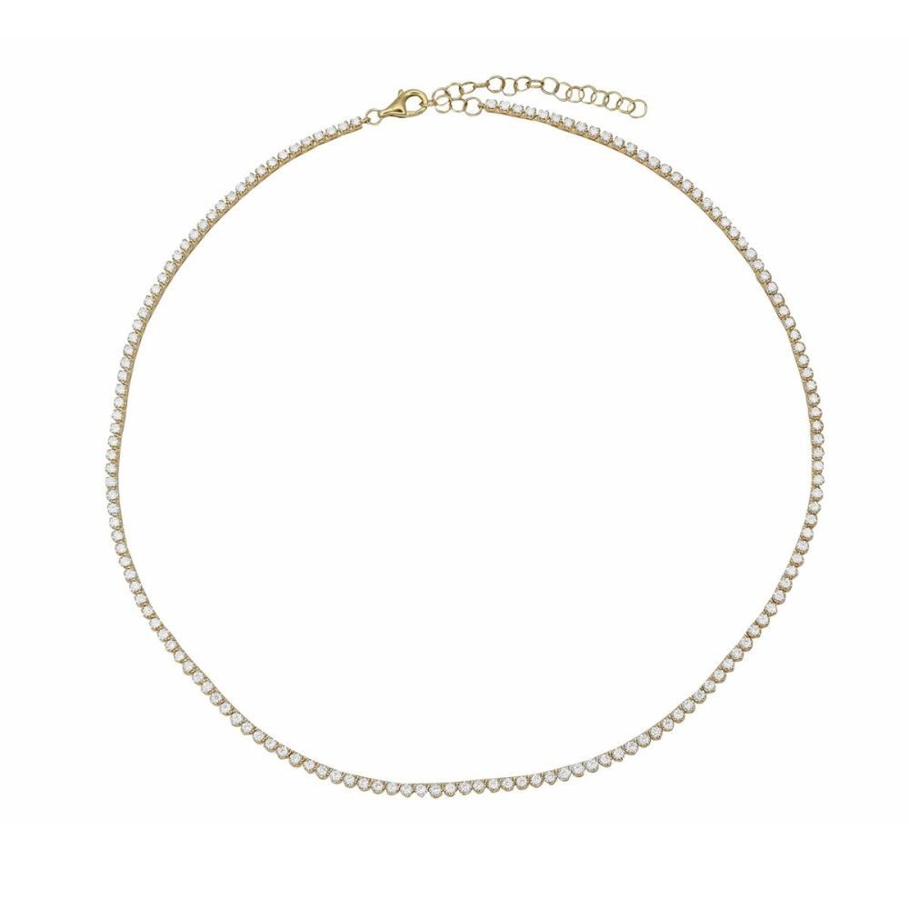 diamond tennis necklace