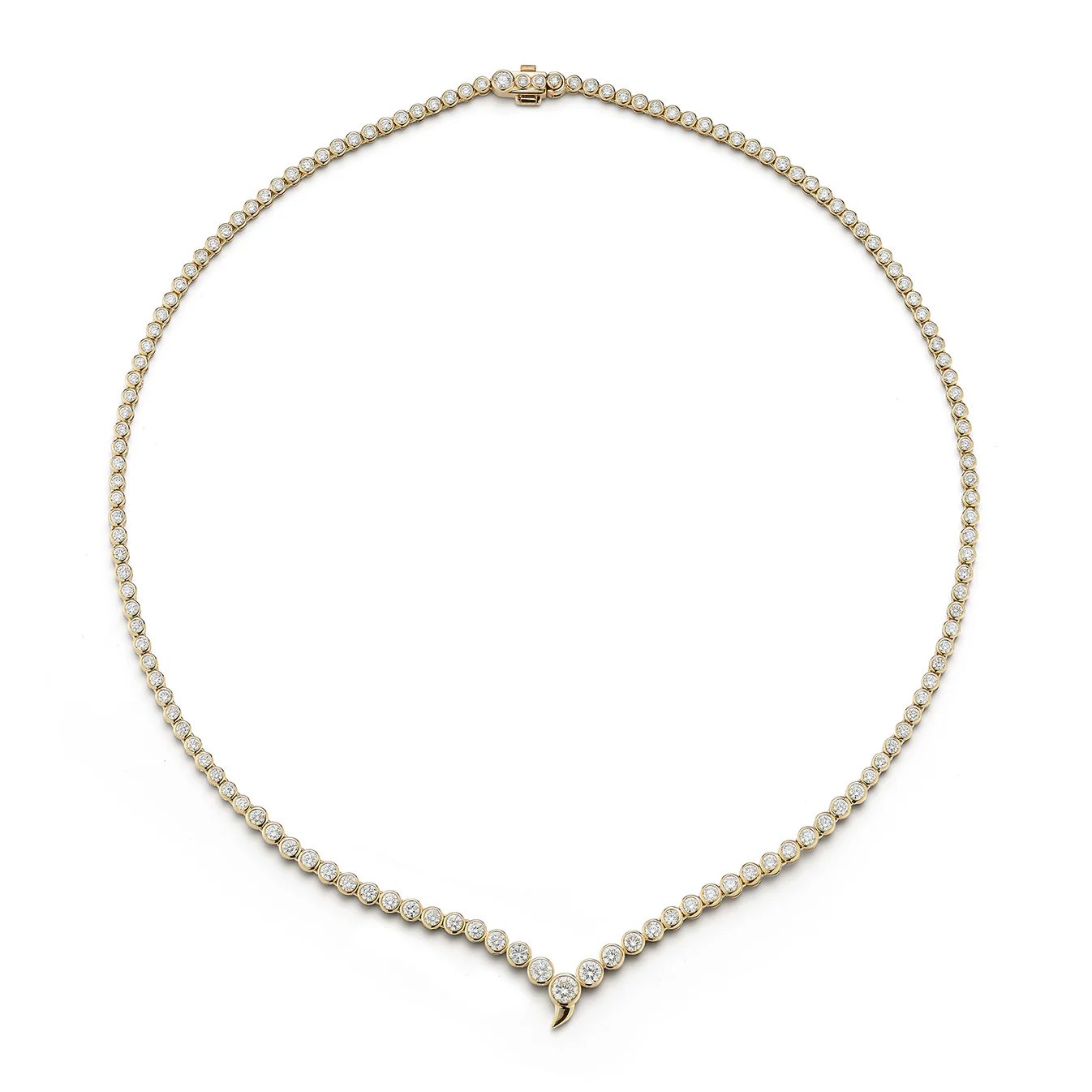 diamond riviere necklace