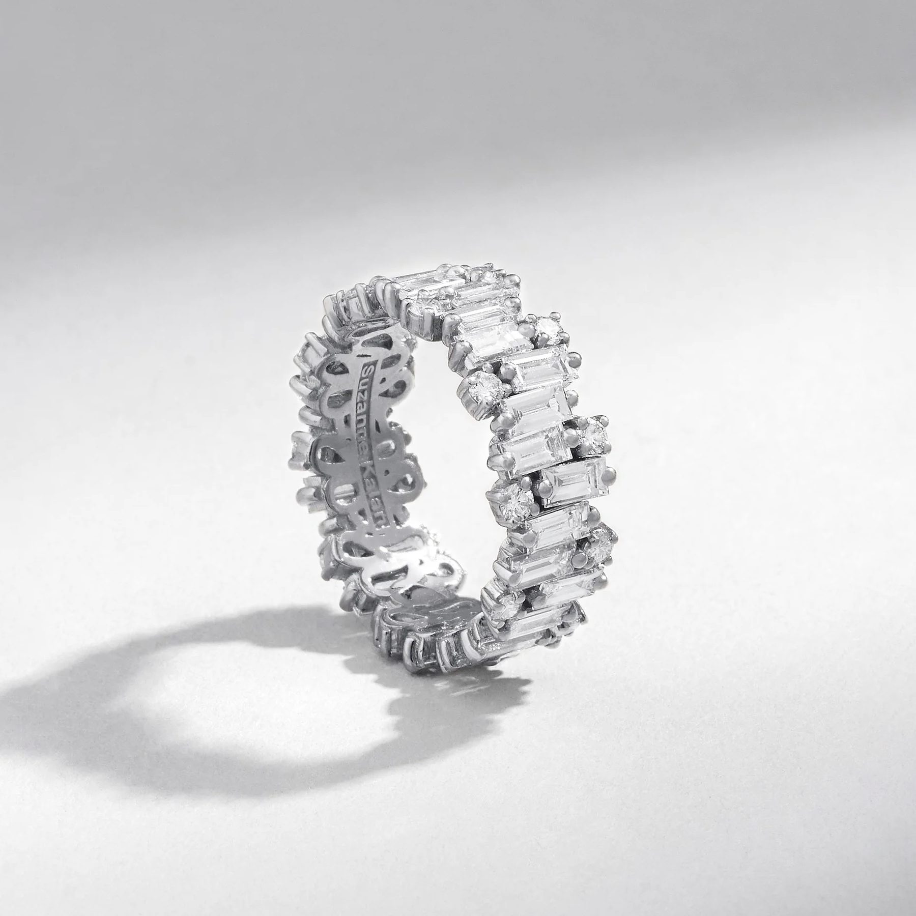 diamond stackable ring