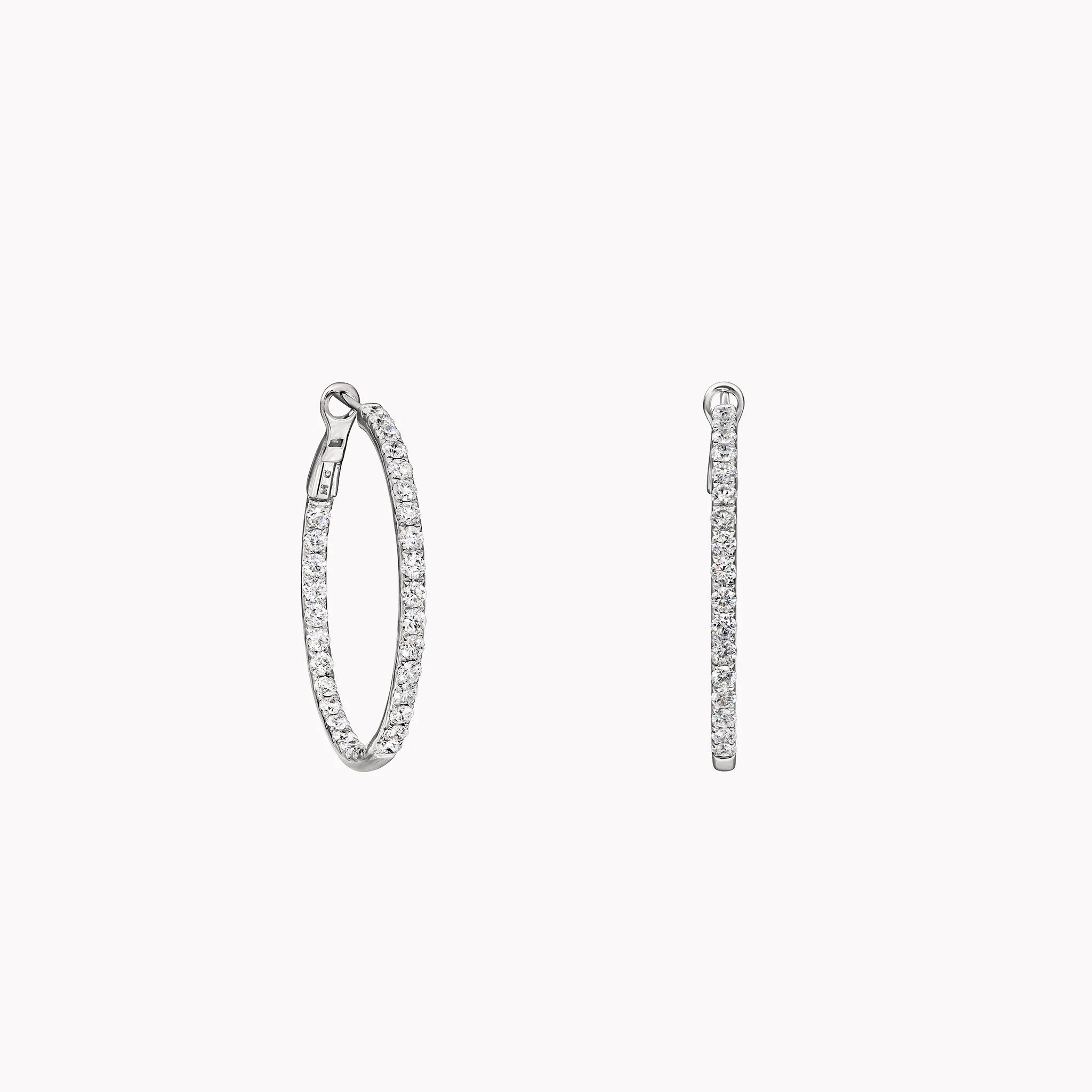 graduation gifts diamond hoops