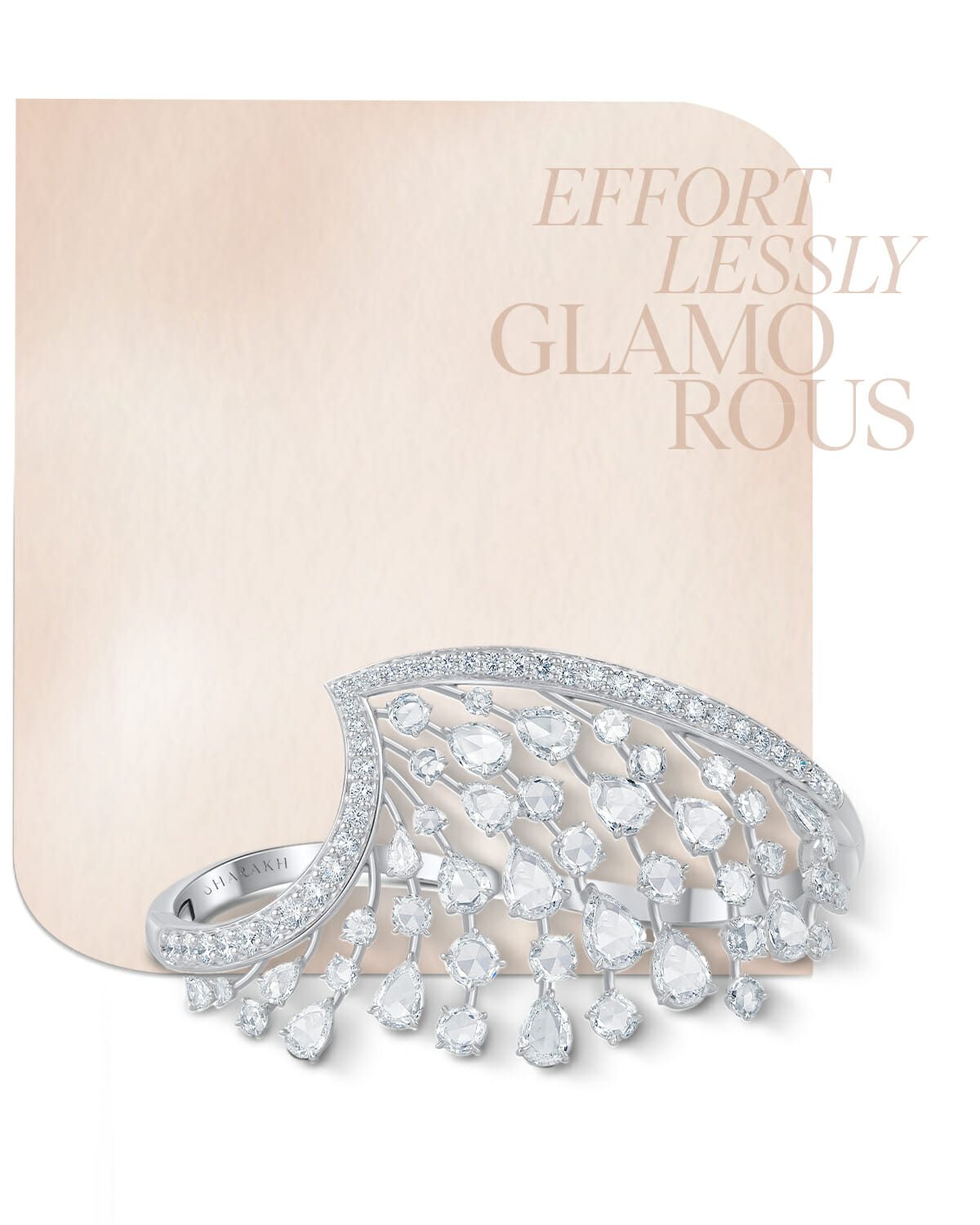 Diamond cuff