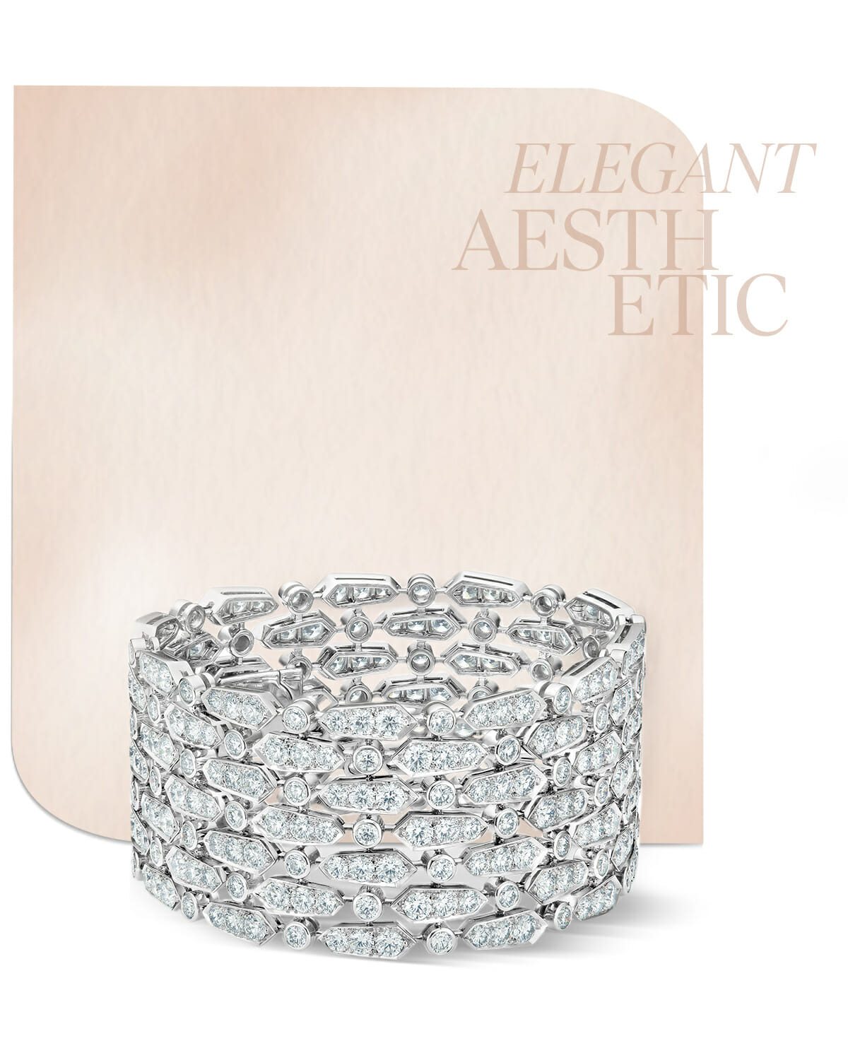 white gold diamond bracelet