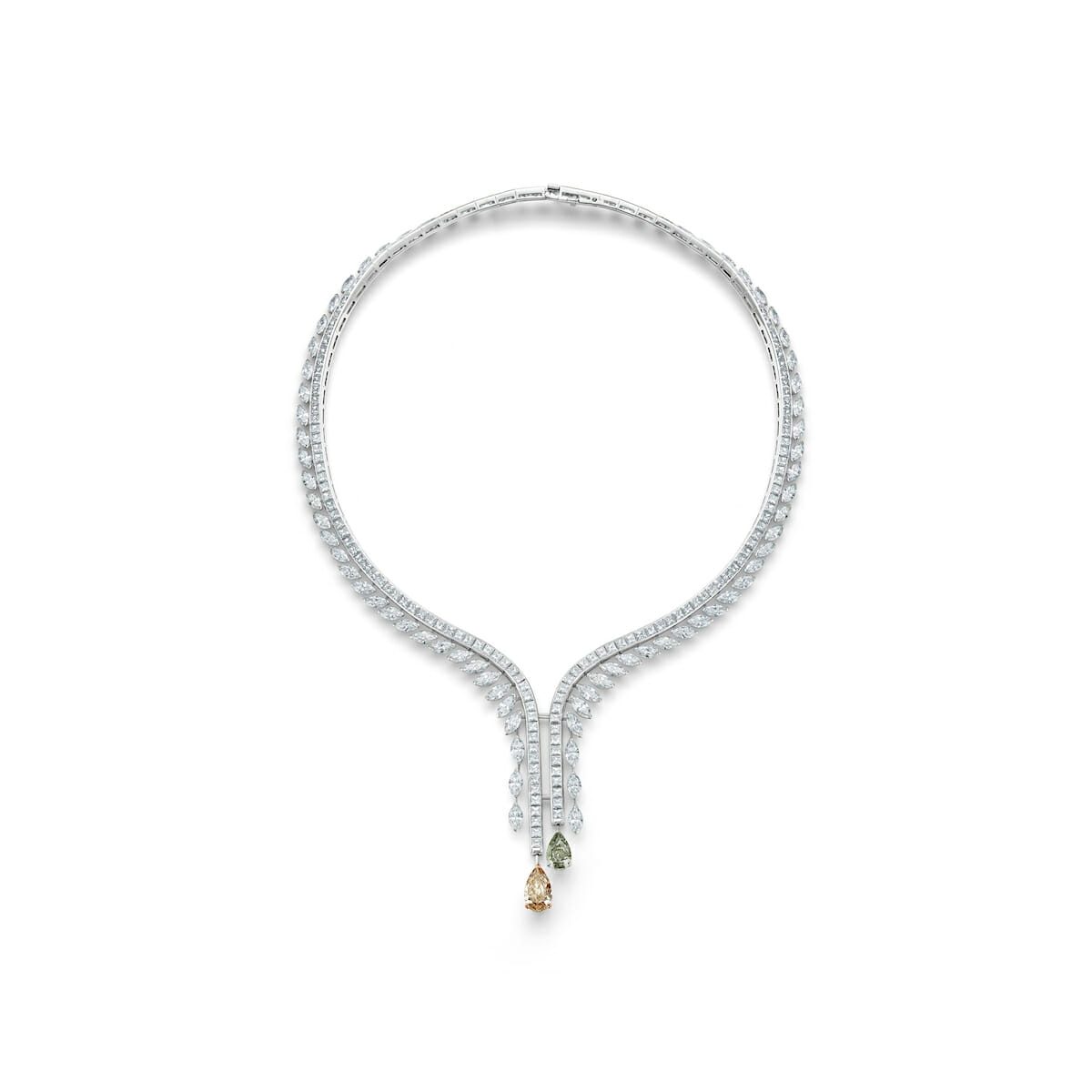 Diamond Legends by De Beers, Cupid necklace featured in Cruella.