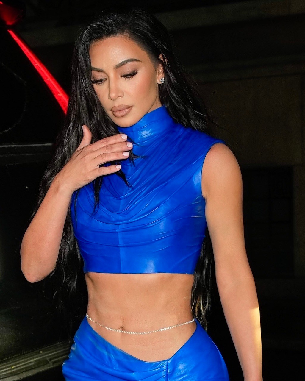 Kim Kardashian Diamond Belly Chain Diamond Body Chain