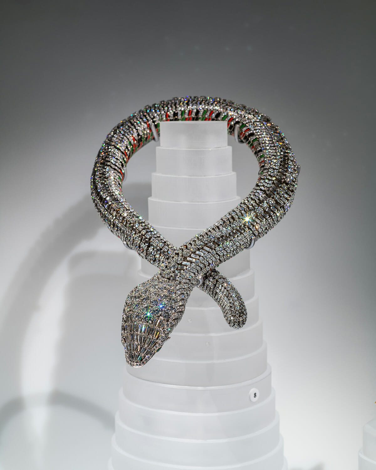 Beautiful Creatures, Cartier Paris Diamond Snake Necklace,
