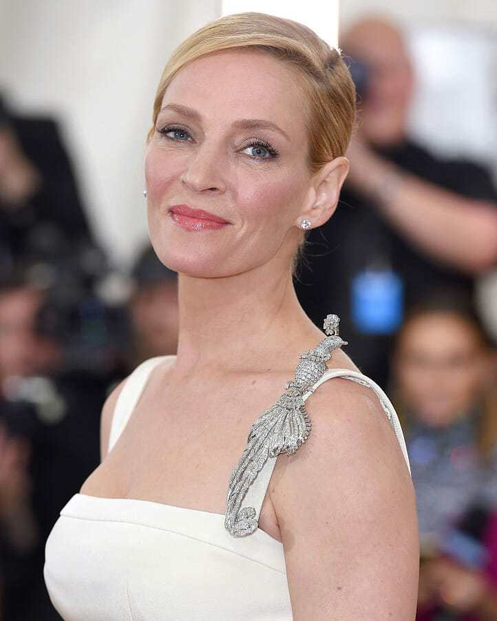Uma Thurman Wore Vintage Cartier to the 2016 Met Gala