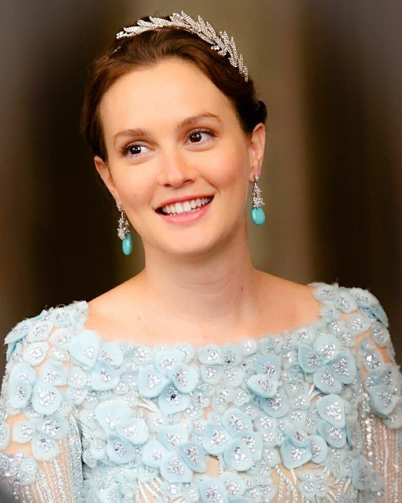 Leighton Meester as Blair Waldorf Gossip Girl outfits diamonds