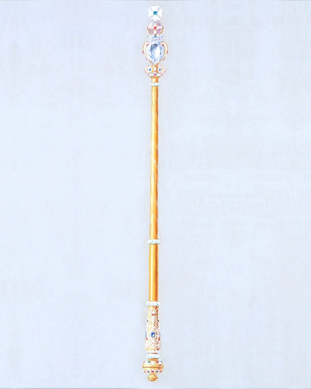 The Sovereign’s Sceptre with Cross
