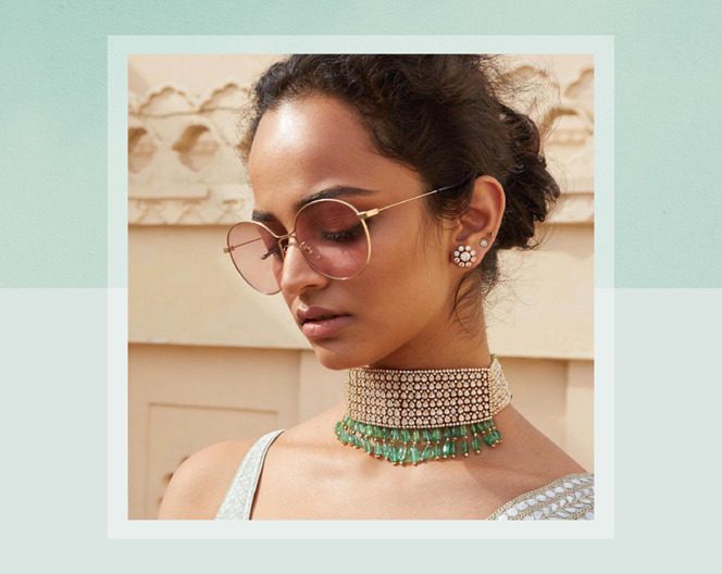 Natural Diamond Choker from Sabyasachi jewellery