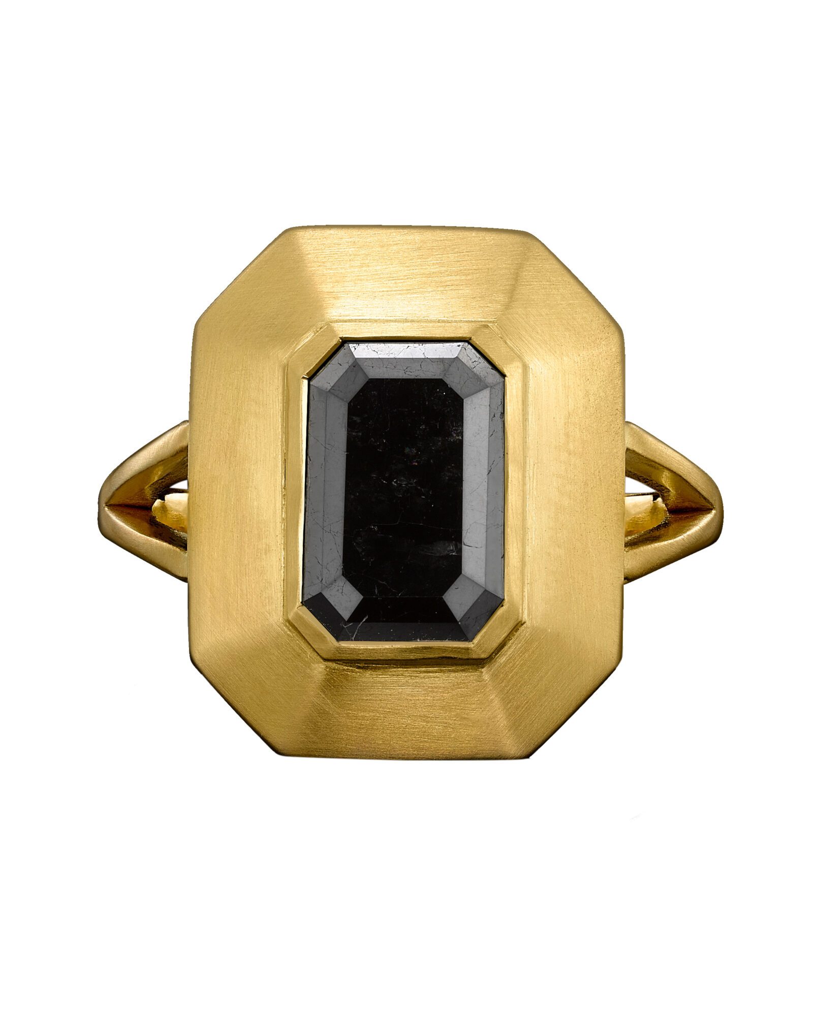 Black diamond ring