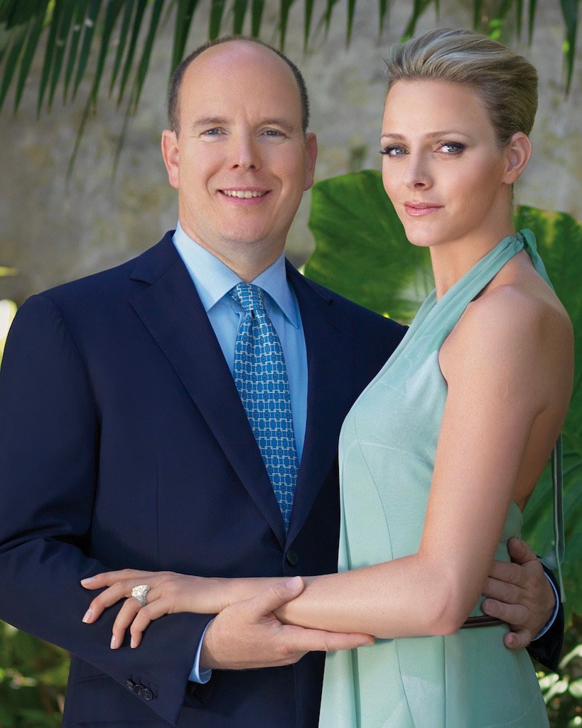 Princess Charlene of Monaco Has a Pear-Shaped Diamond Royal Engagement Ring