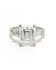 royal engagement rings diamonds wedding inspiration emerald cut