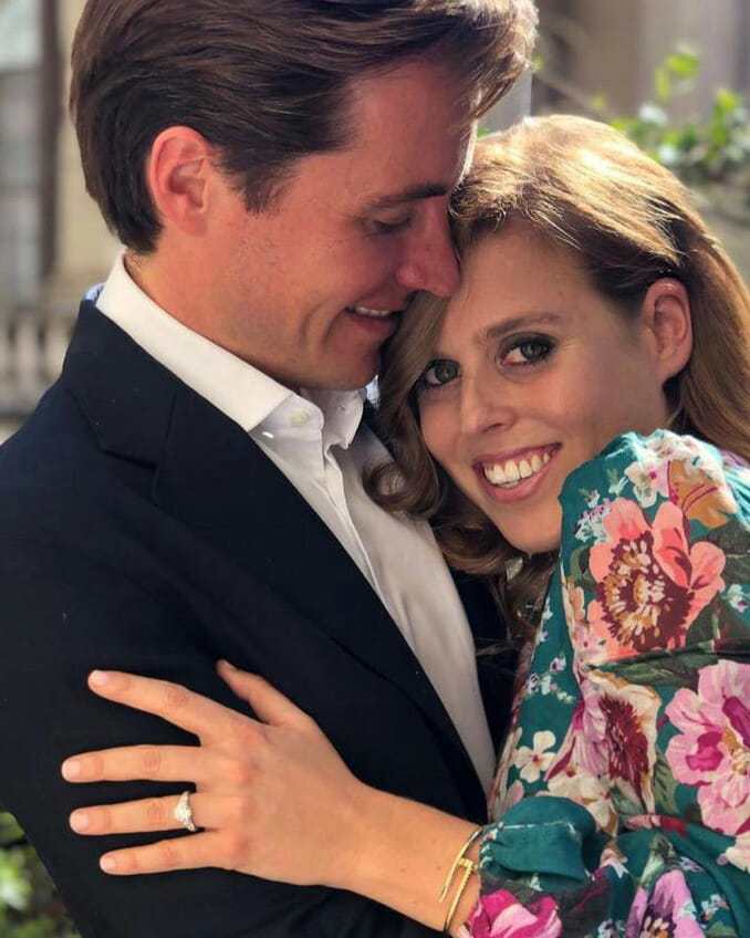 Princess Beatrice's Three-Stone Diamond Engagement Ring one of the most iconic royal engagement rings