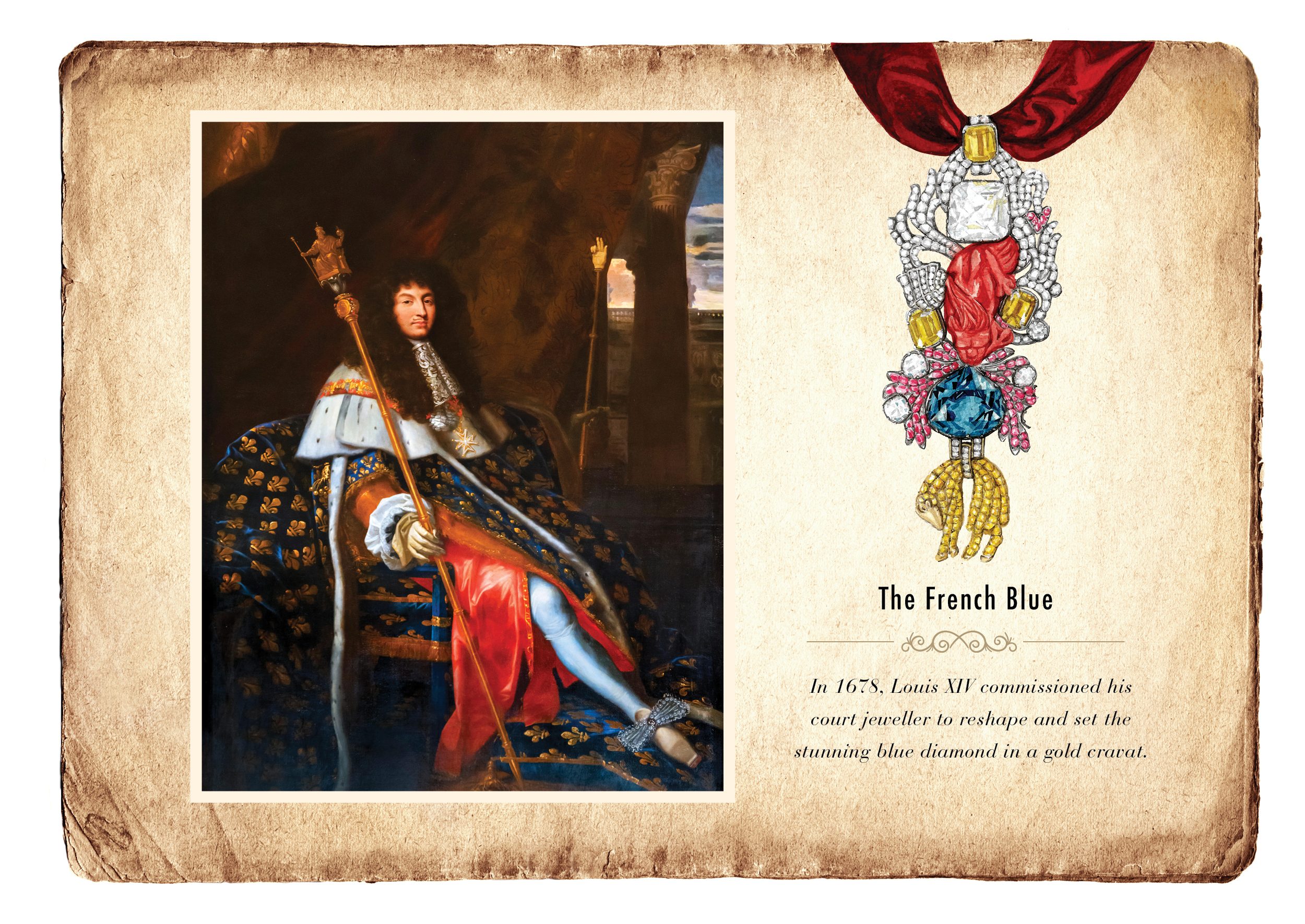 Blue Diamond of the French