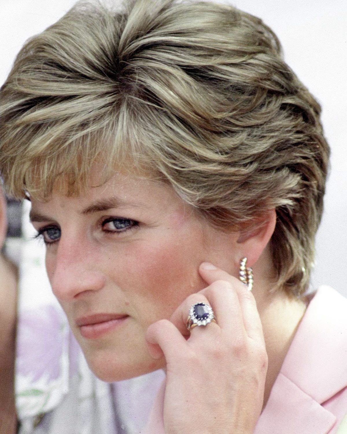 princess diana jewelry spencer pearl diamond earrings