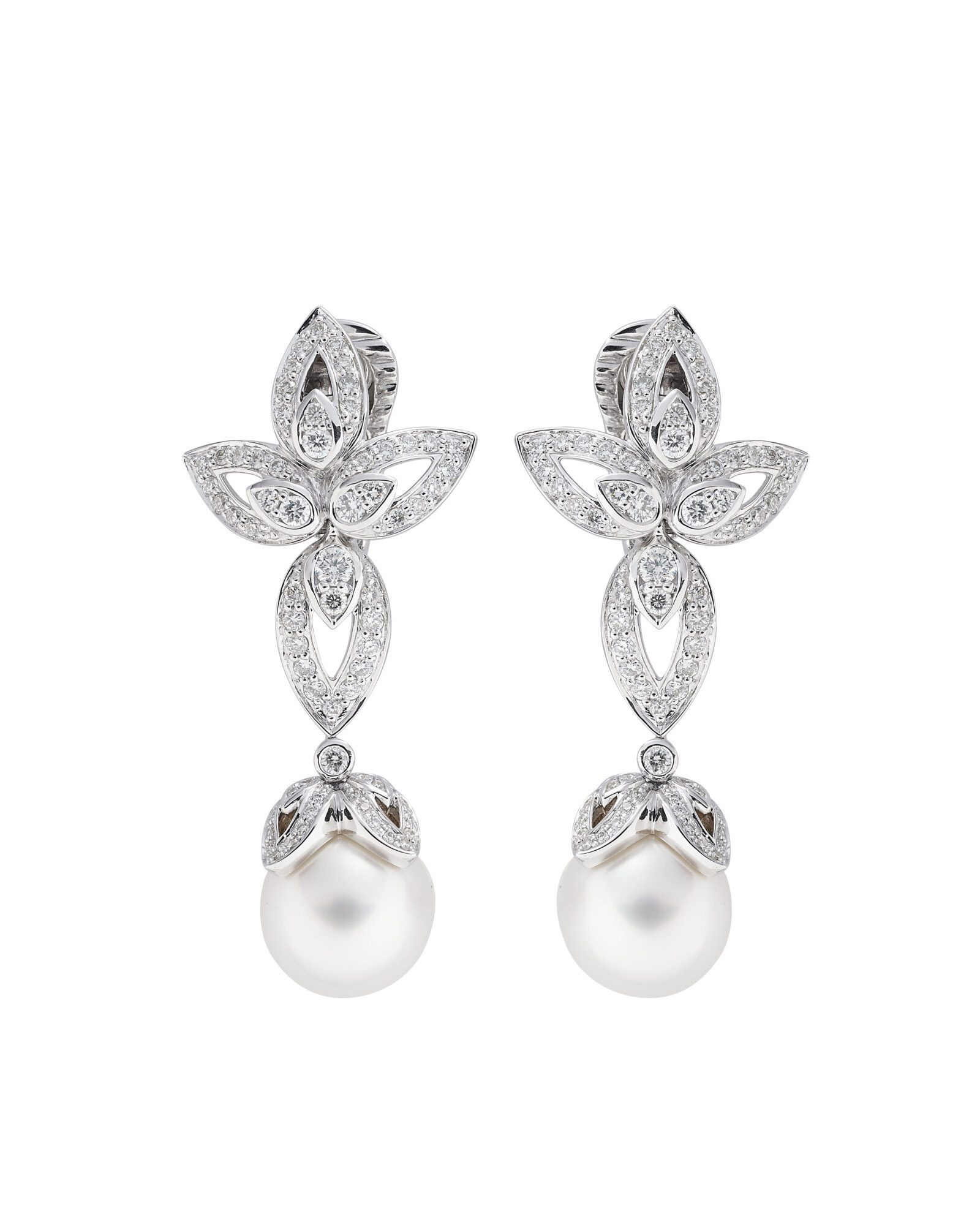 princess diana jewelry spencer diamond pearl earrings