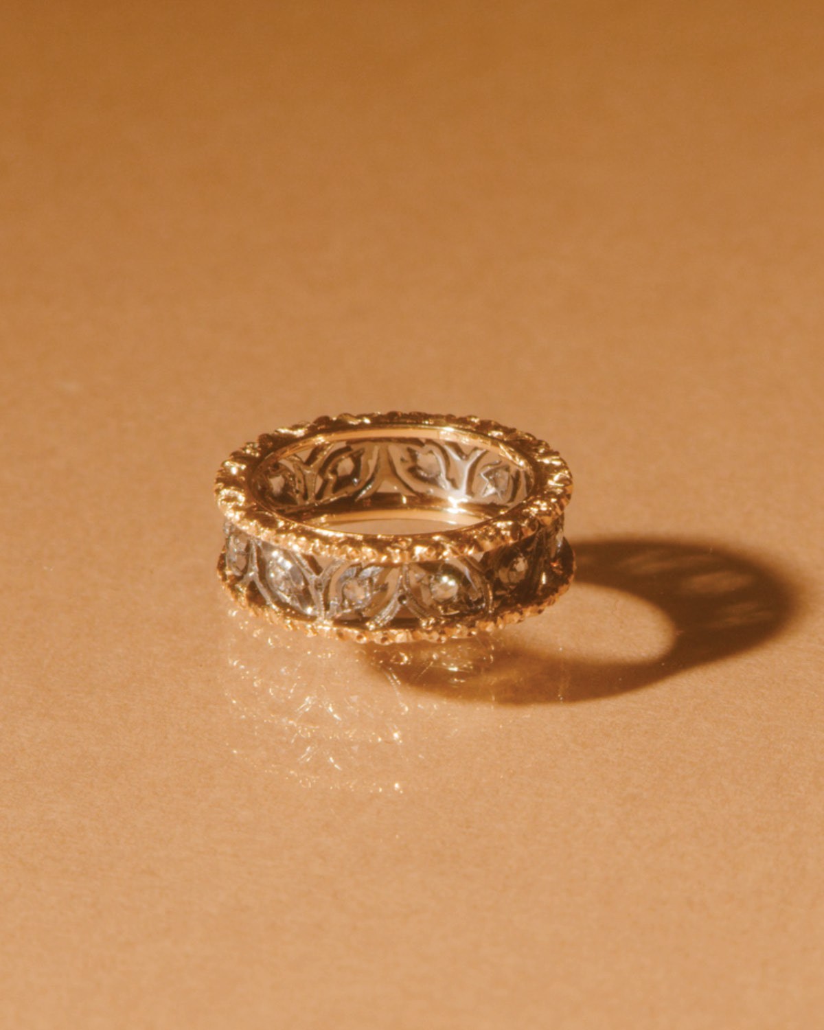 Buccellati Ramage Eternelle ring.