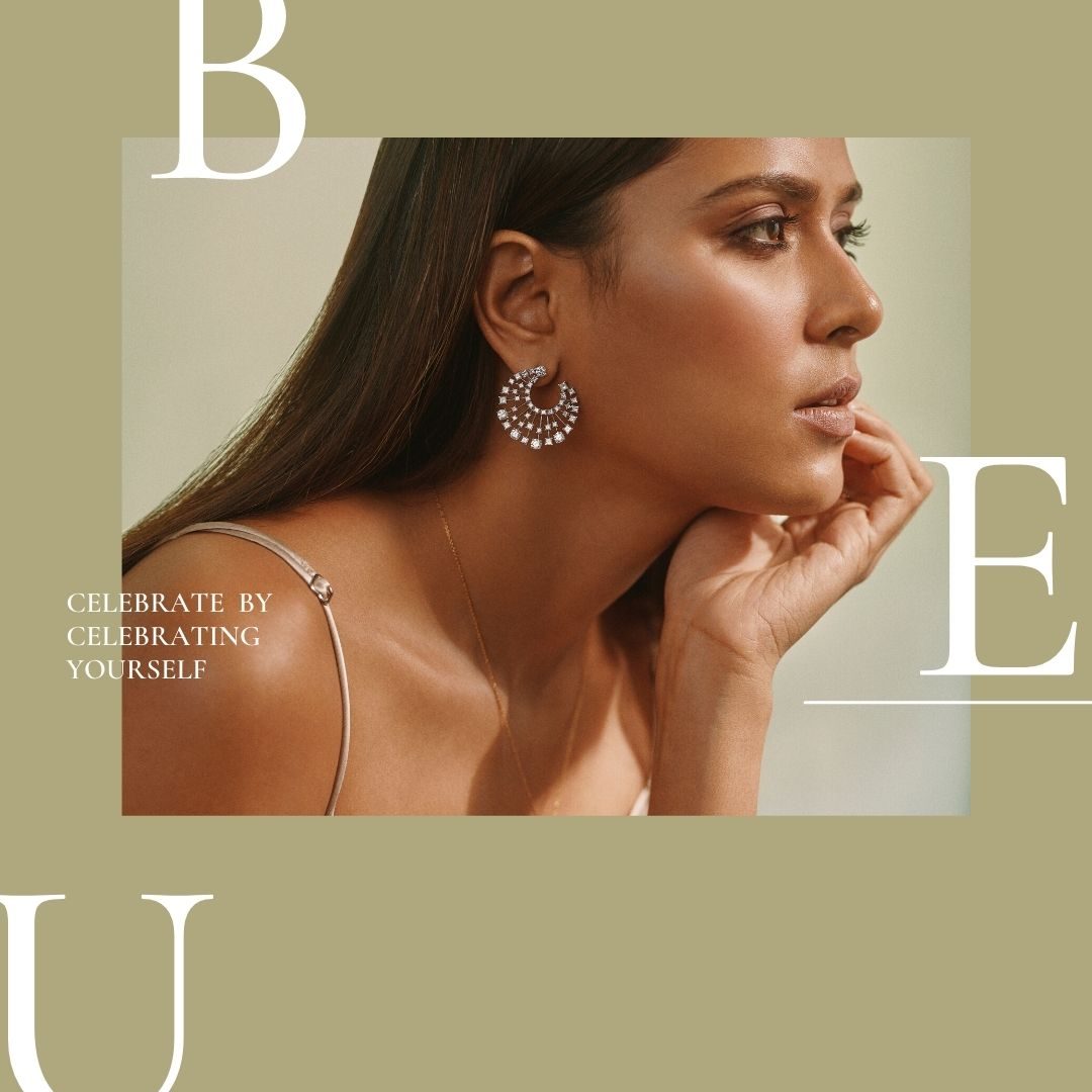 Shining Self Expression with Diamond Earrings
