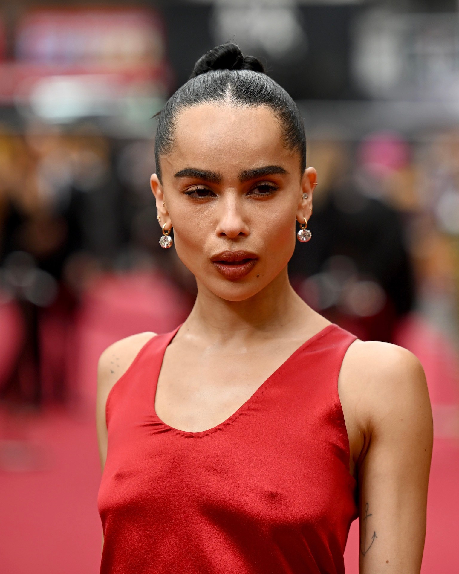 Zoë Kravitz Jewelry: Jessica McCormack diamonds at the Blink Twice premiere