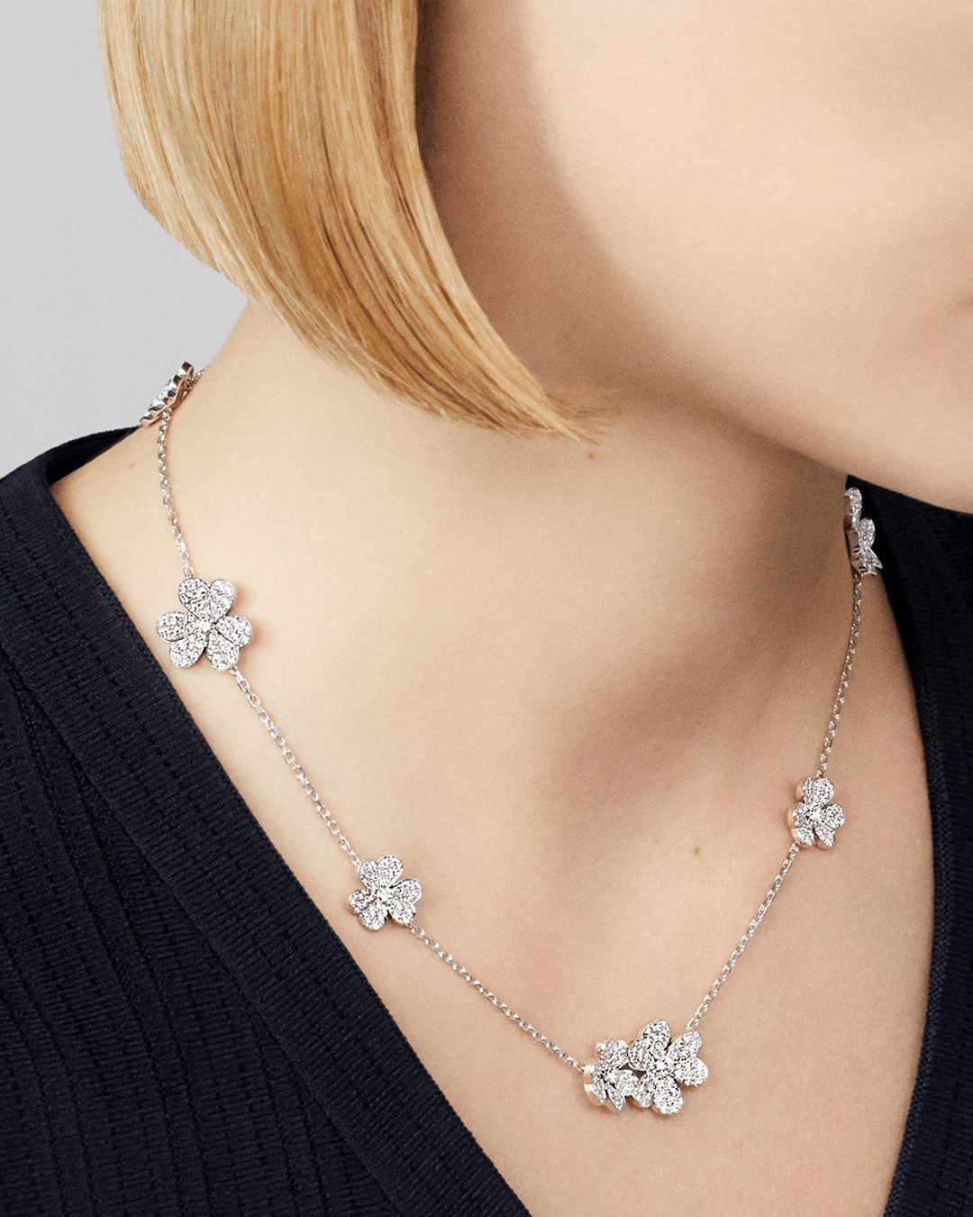 floral diamond jewelry van cleef arpels