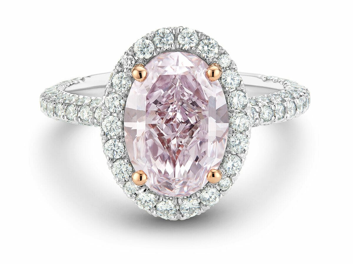 oval diamond engagement ring