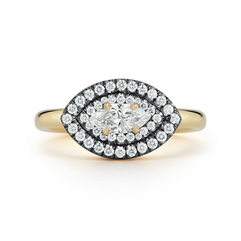 marquise diamond engagement ring
