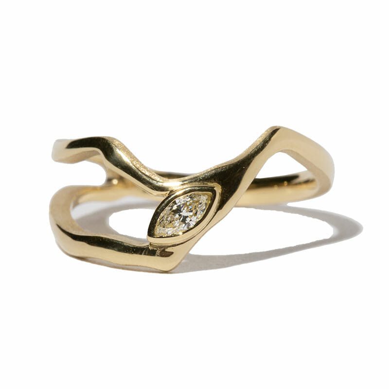 marquise diamond engagement ring