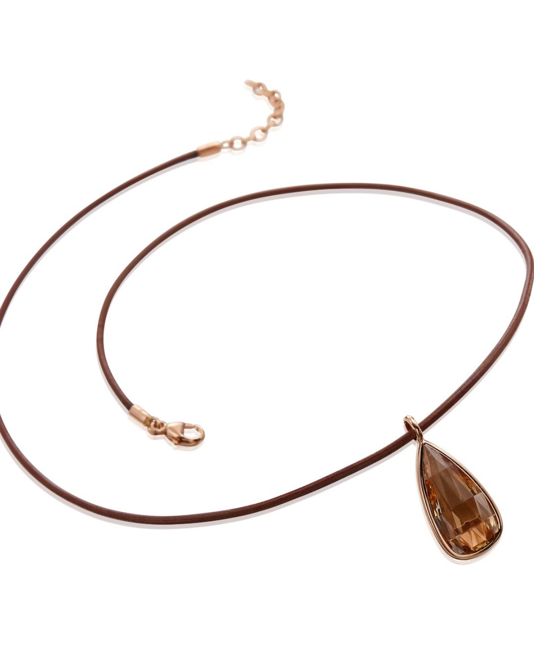 William Goldberg Brown Diamond Pendant Necklace