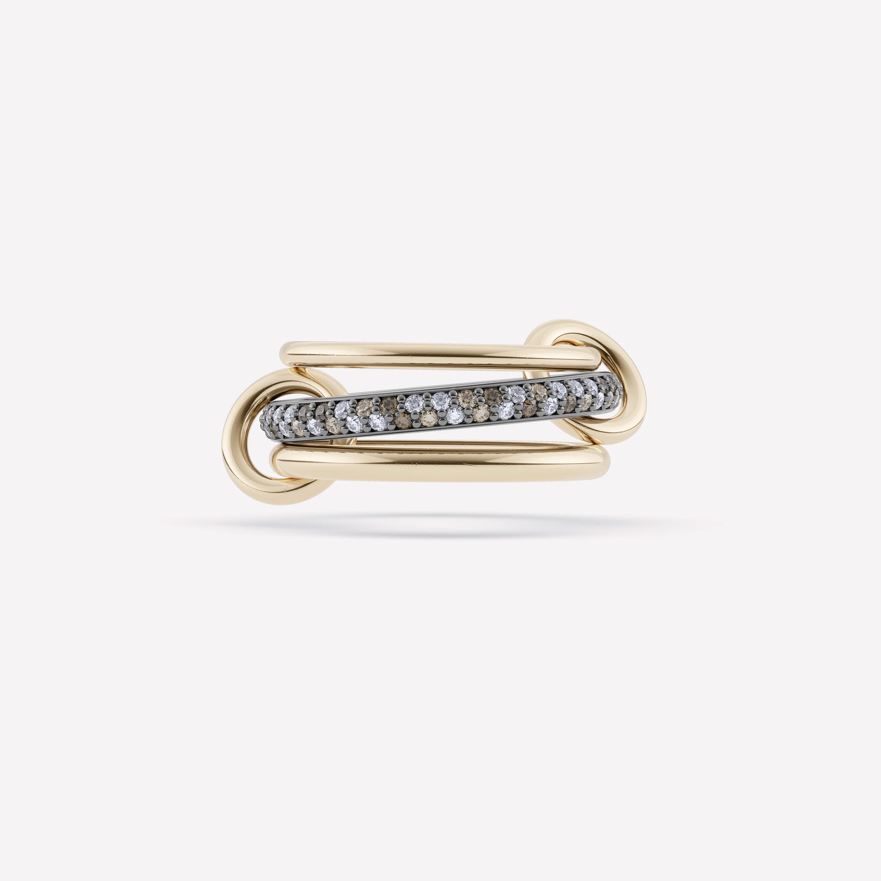 brown diamond rings