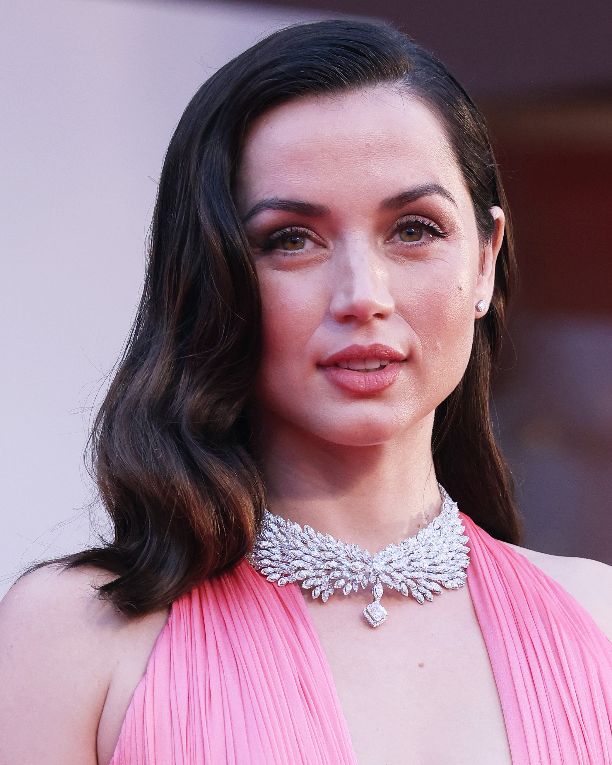 Ana de Armas attends the "Blonde" red carpet at the 79th Venice Film Festival