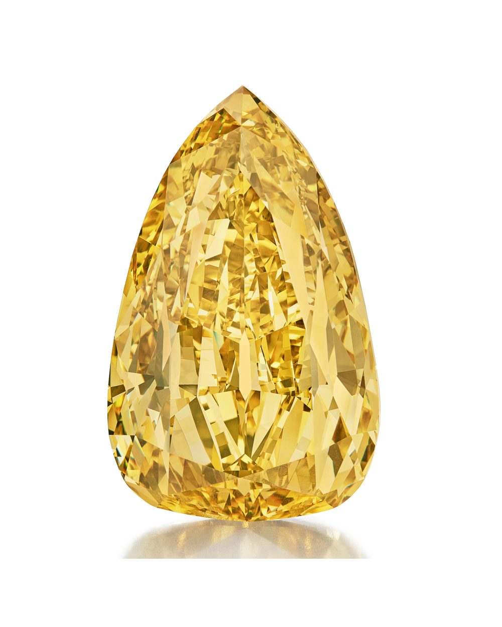 The Golden Canary Diamond (Courtesy of Sotheby's)