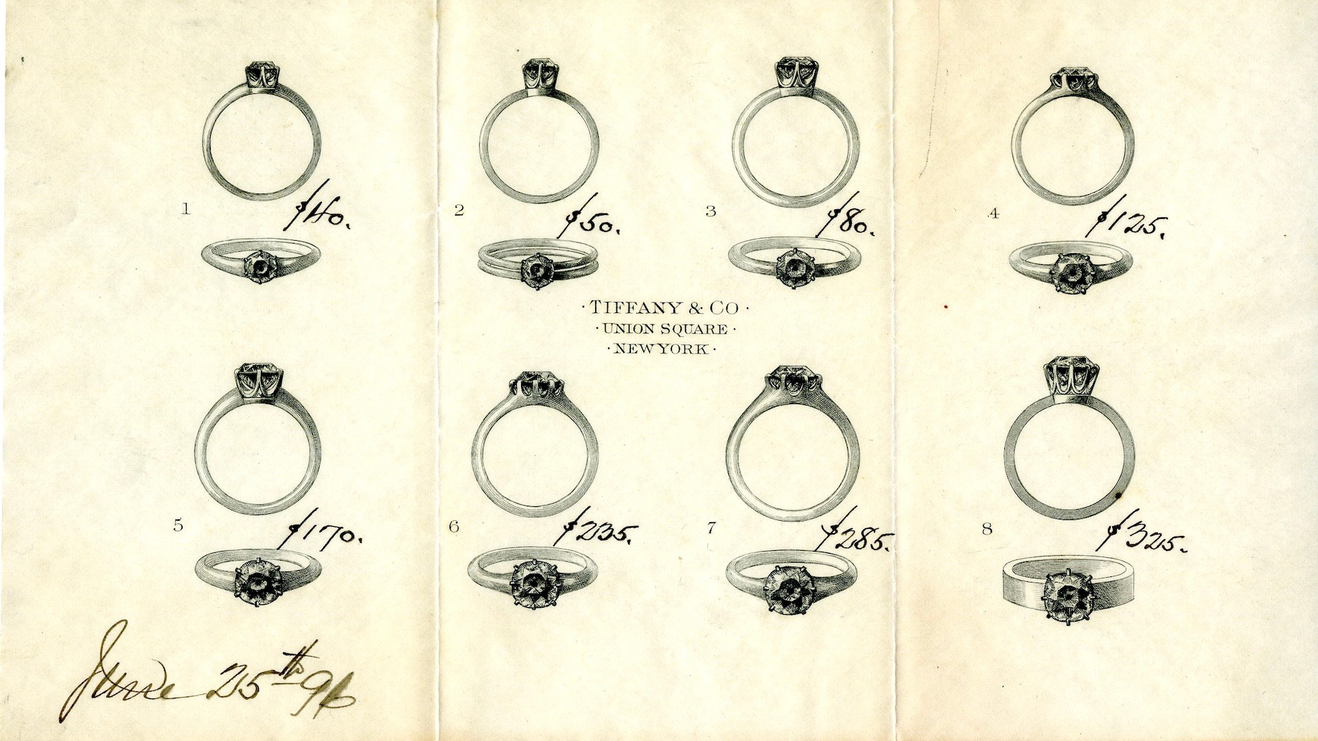 Tiffany and Co Diamond Prong Setting