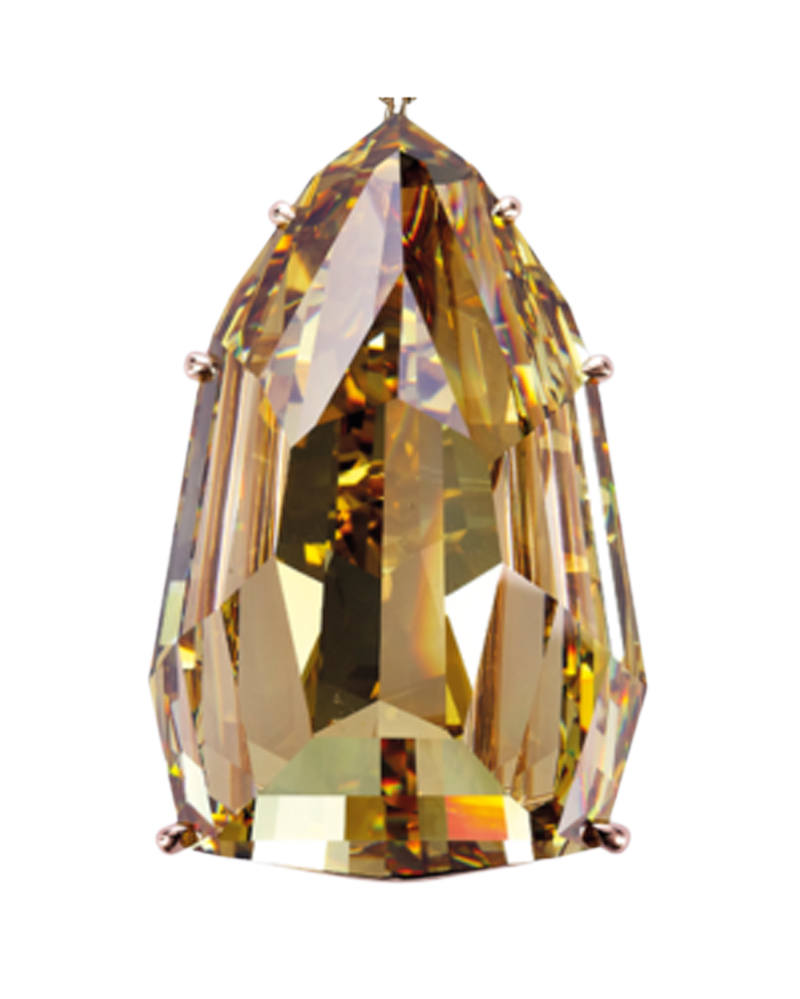 L'Incomparable Diamond before it was recut to become the Golden Canary Diamond (Courtesy of GIA)