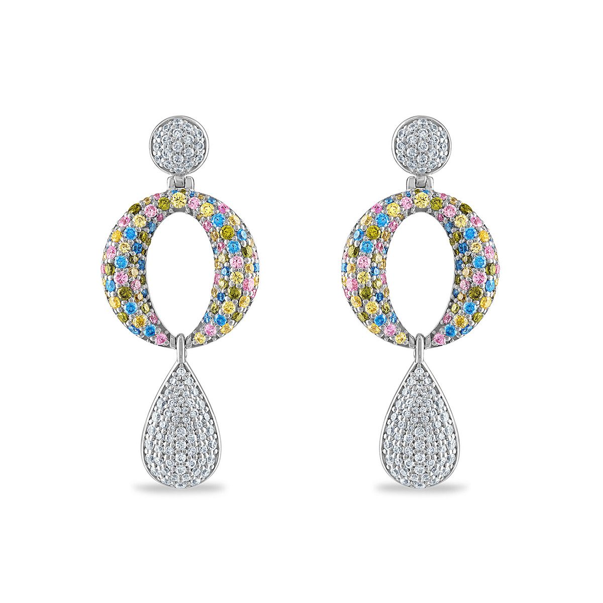 Ruben Manuel Jewelry Designer Spring Earrings