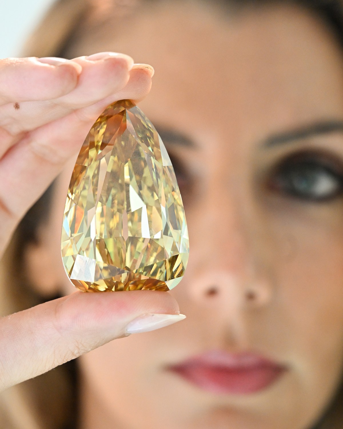 golden canary yellow diamond Brown Diamonds Are the Most Accesible Fancy Color Diamonds