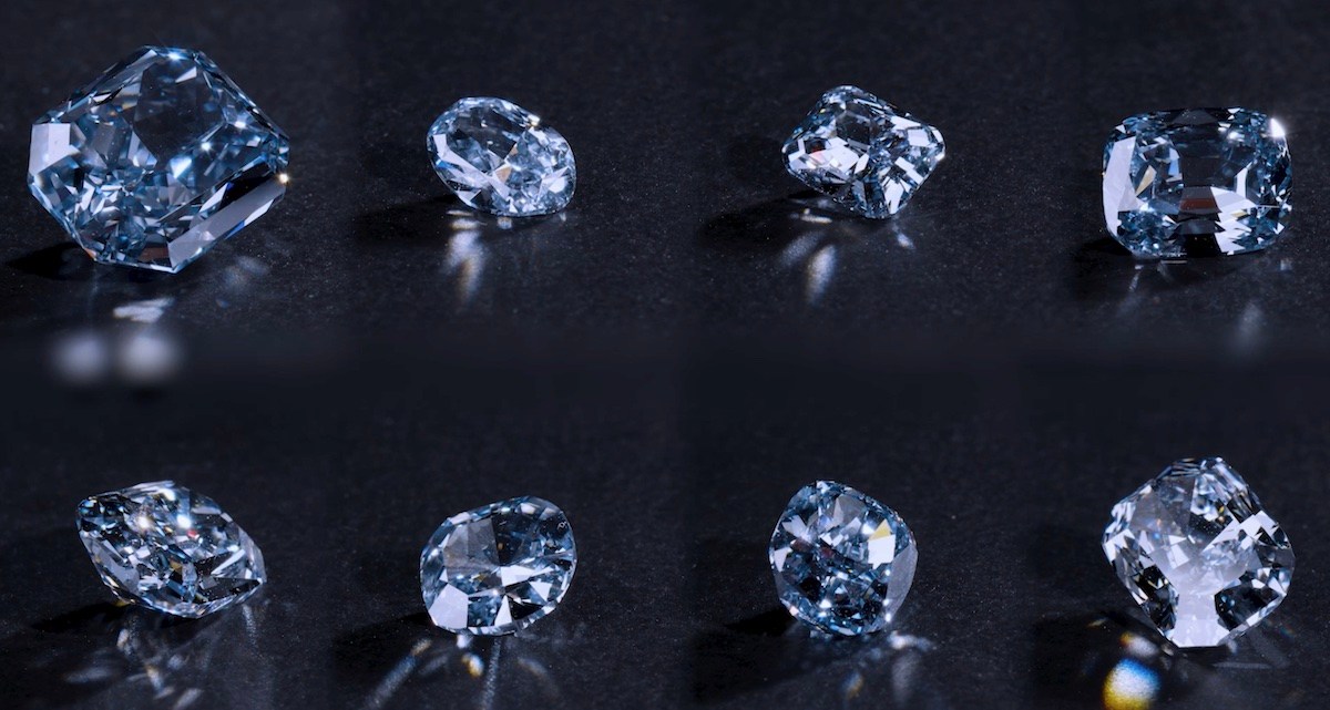 de beers blue diamonds 