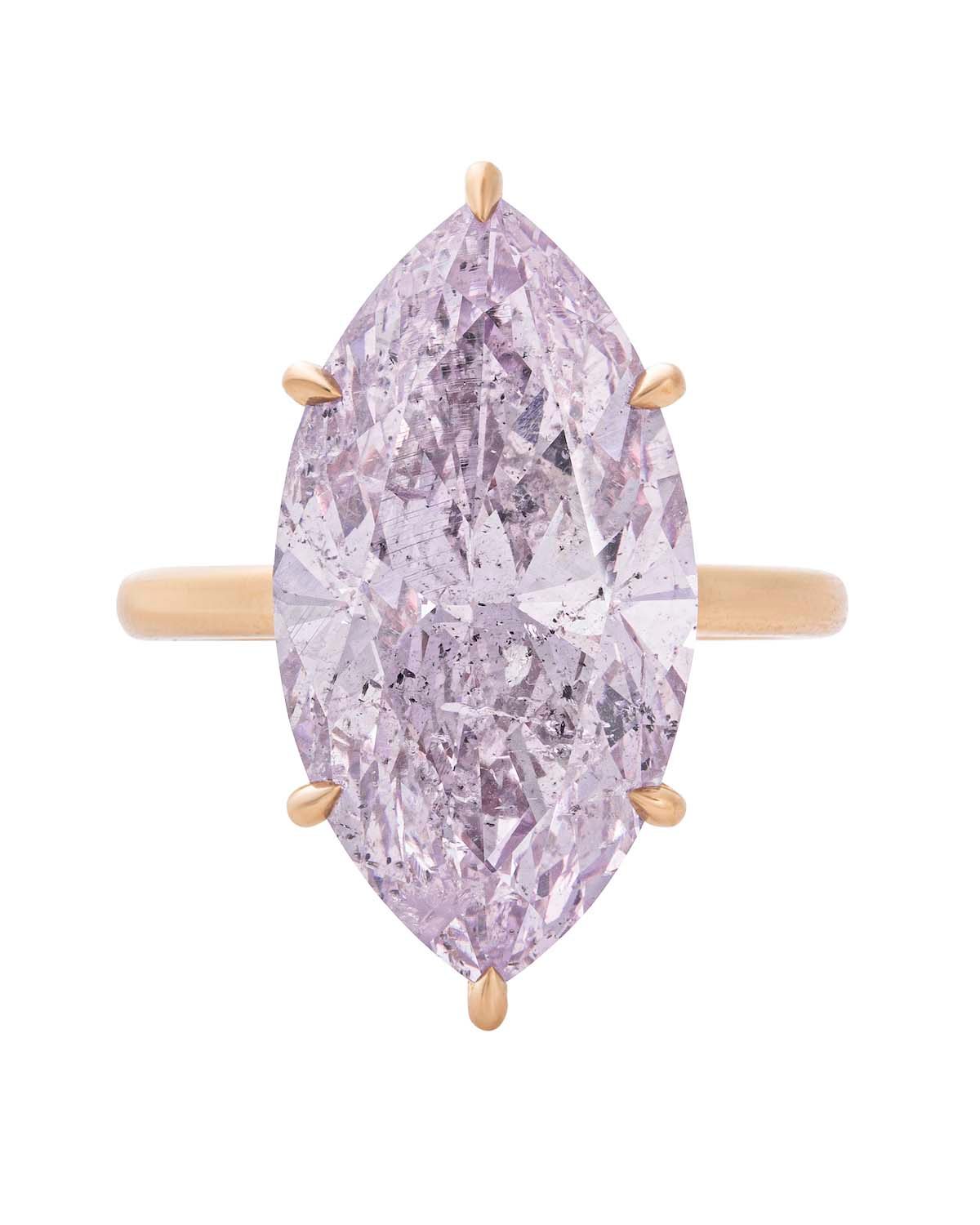 natural diamond jewelry auction fancy pink purple