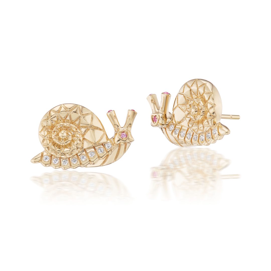 2022 holiday gift guide natural diamond jewelry snail