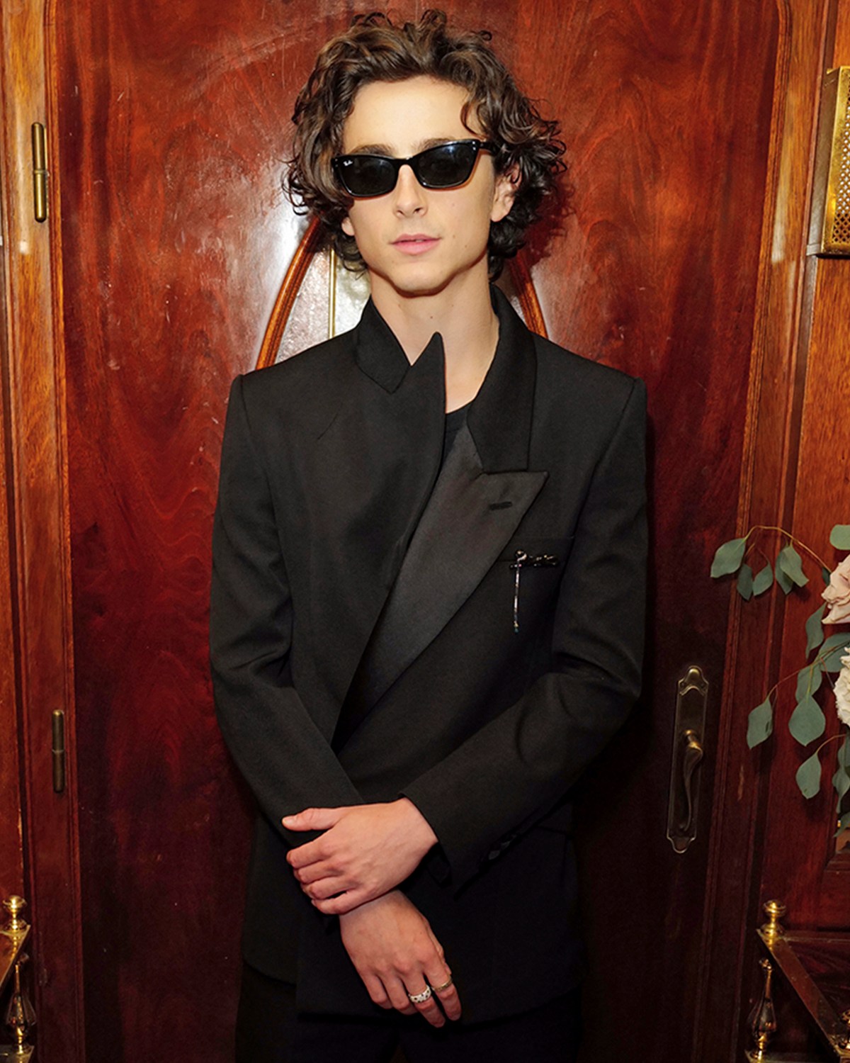 Timothée Chalamet Wears Pantheré at the 2022 British Vogue x Cartier Party