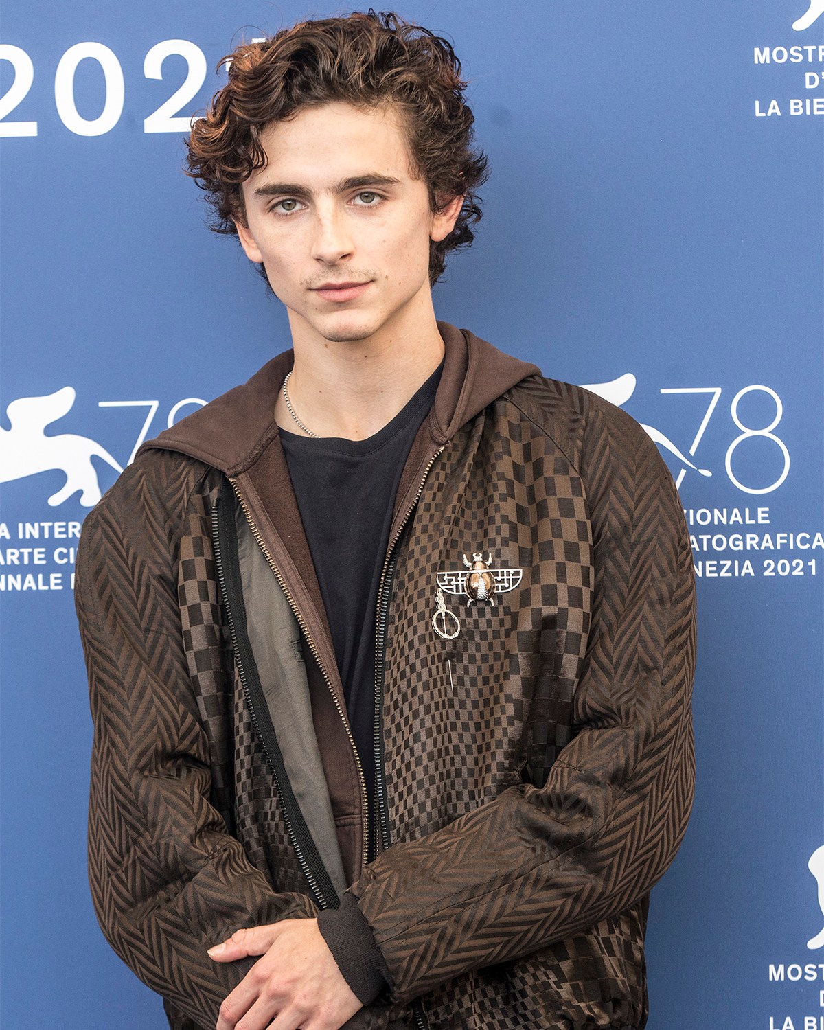 Timothée Chalamet Opted for a 1990's Cartier Beetle Brooch at the 2021 Venice Film Festival