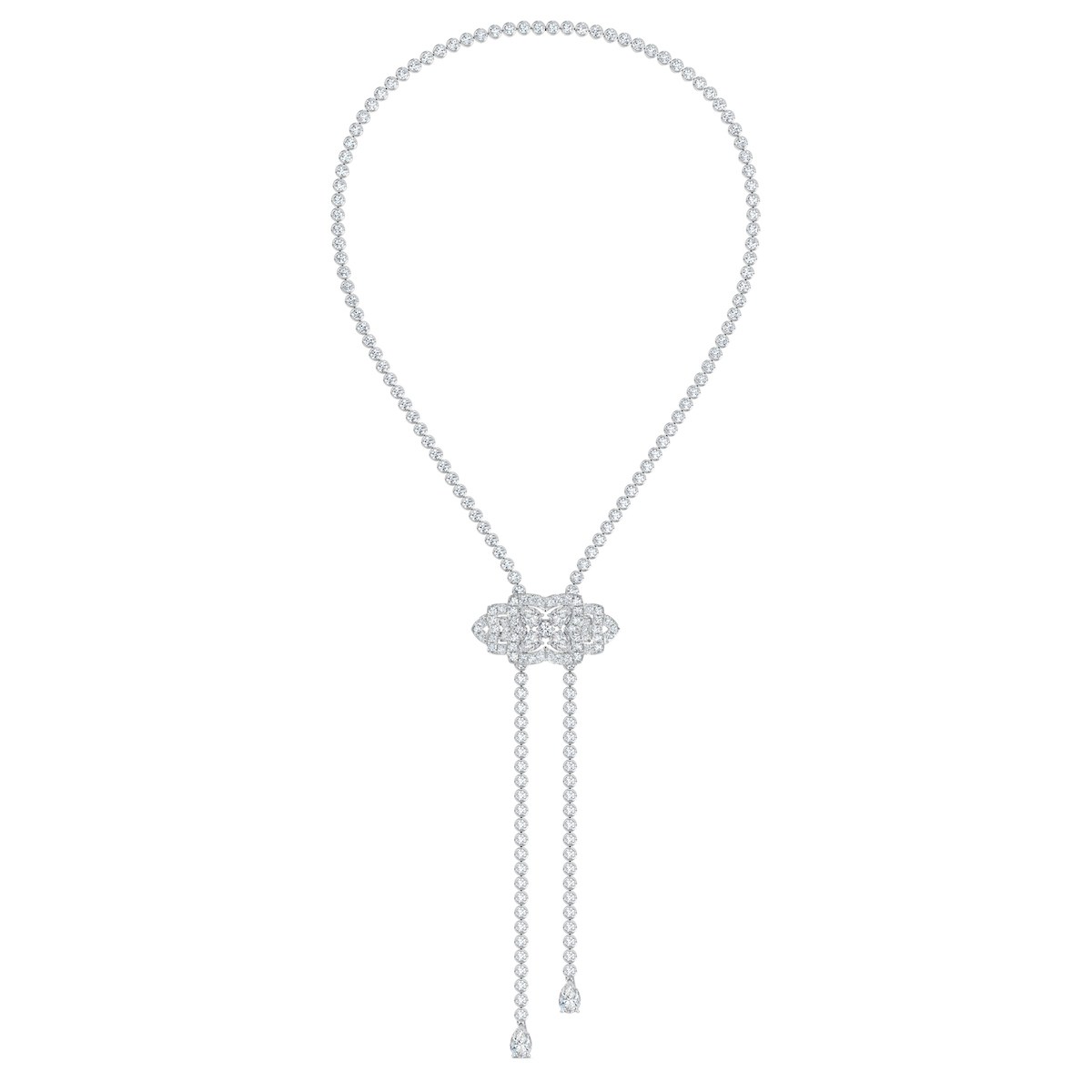 De Beers Enchanted Lotus Collection brooch
