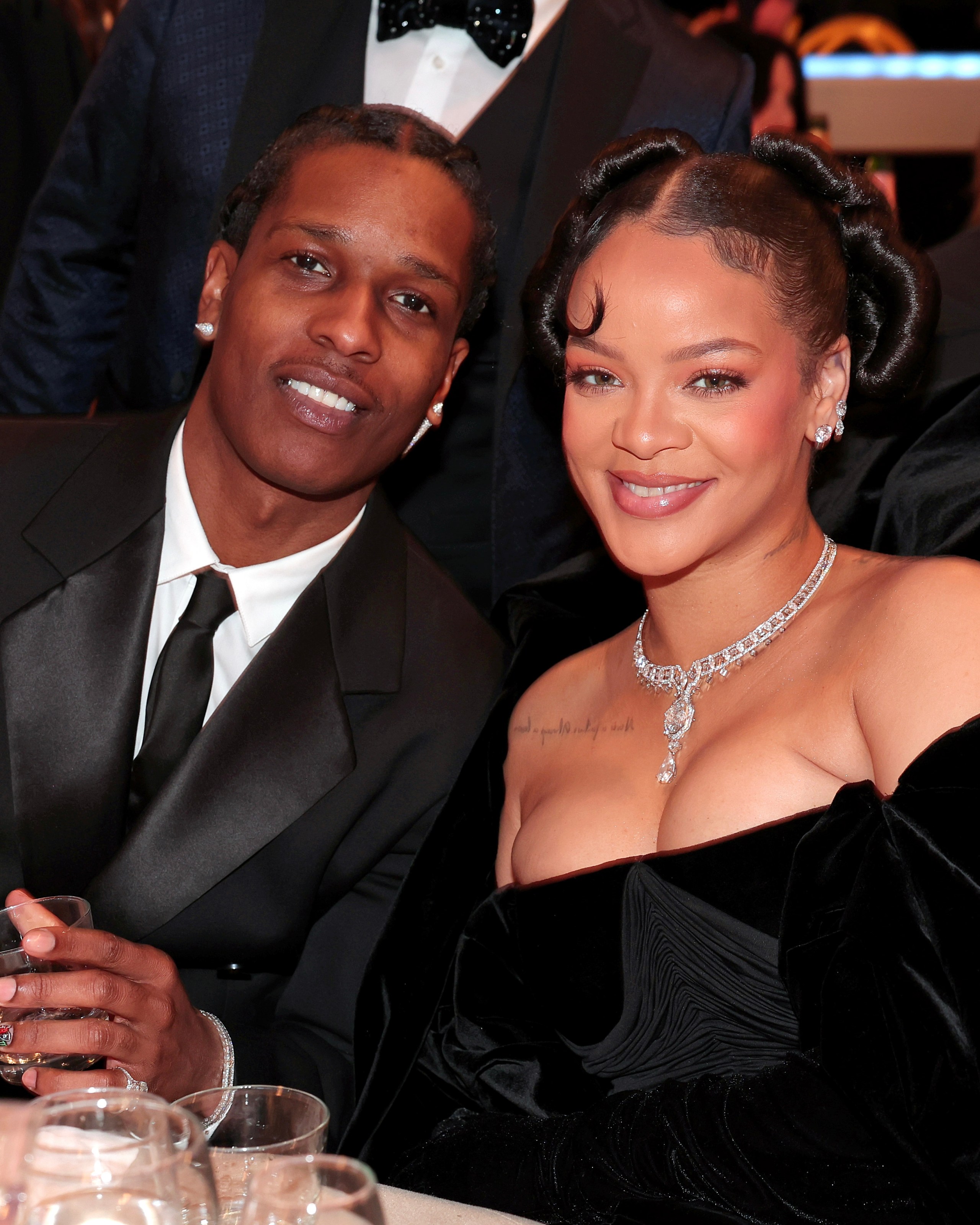 Rihanna Wore Cartier High Jewelry to the 2023 Golden Globes