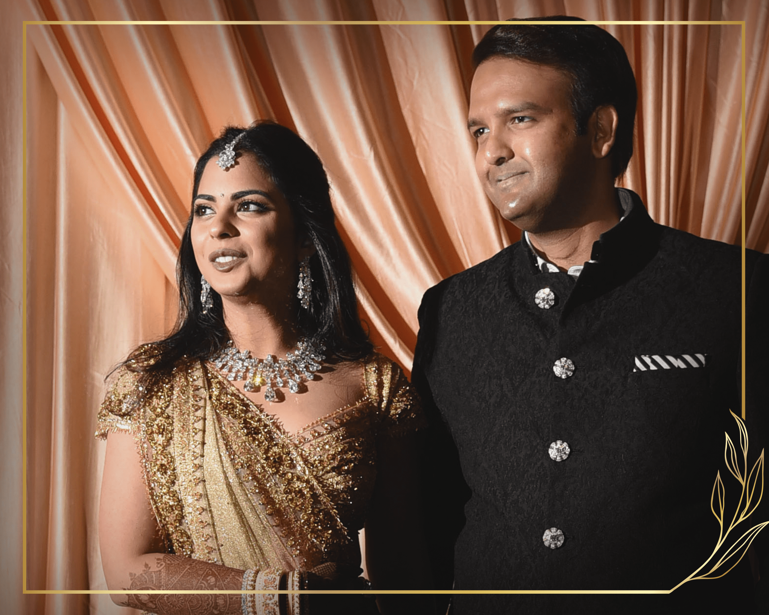 Isha Ambani natural diamond necklace
