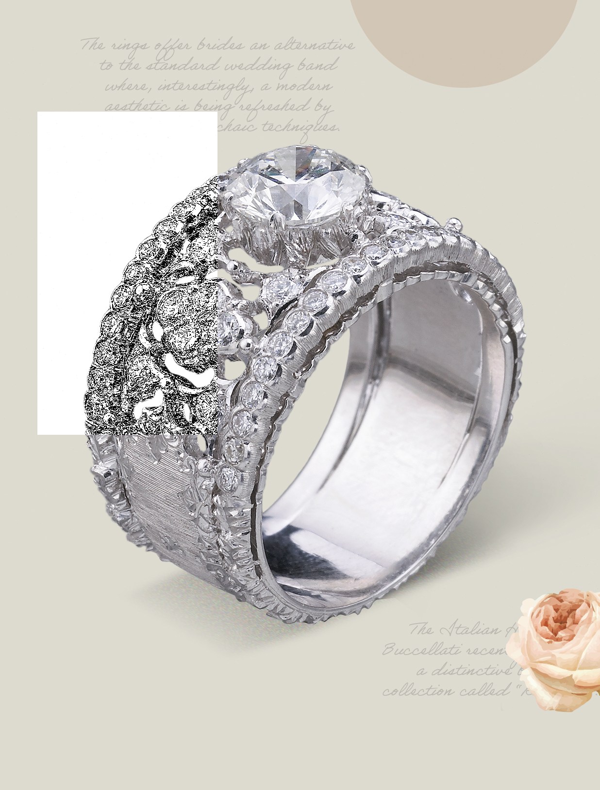 Vintage jewellery band